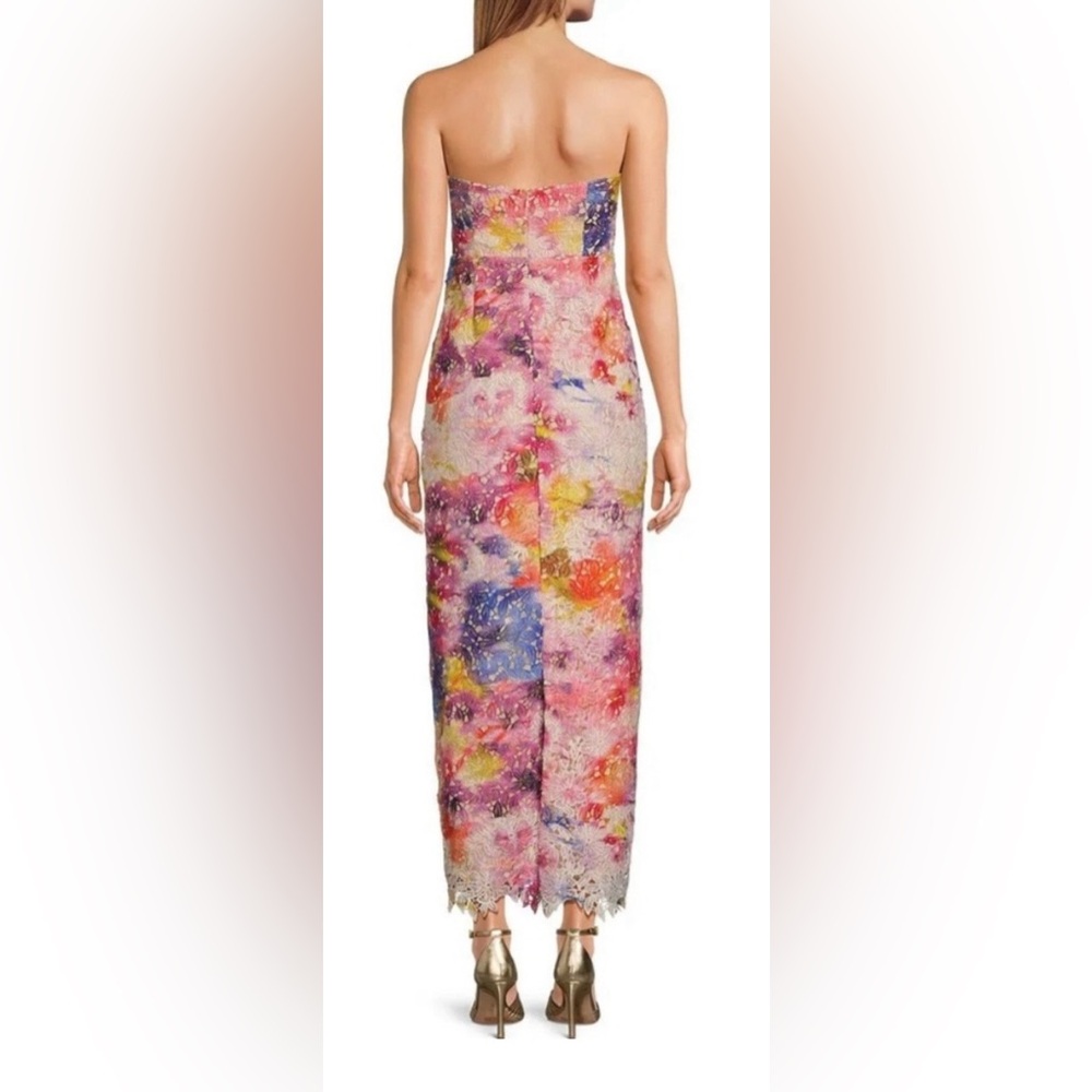 Mishka Strapless Multicolor Dress SIZE 8 - Picture 2 of 5